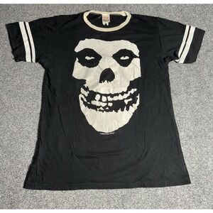 VTG 2009 Cinder‎ Block Misfits Souls Ablaze Shirt Metal Black Metal Punk Rock L